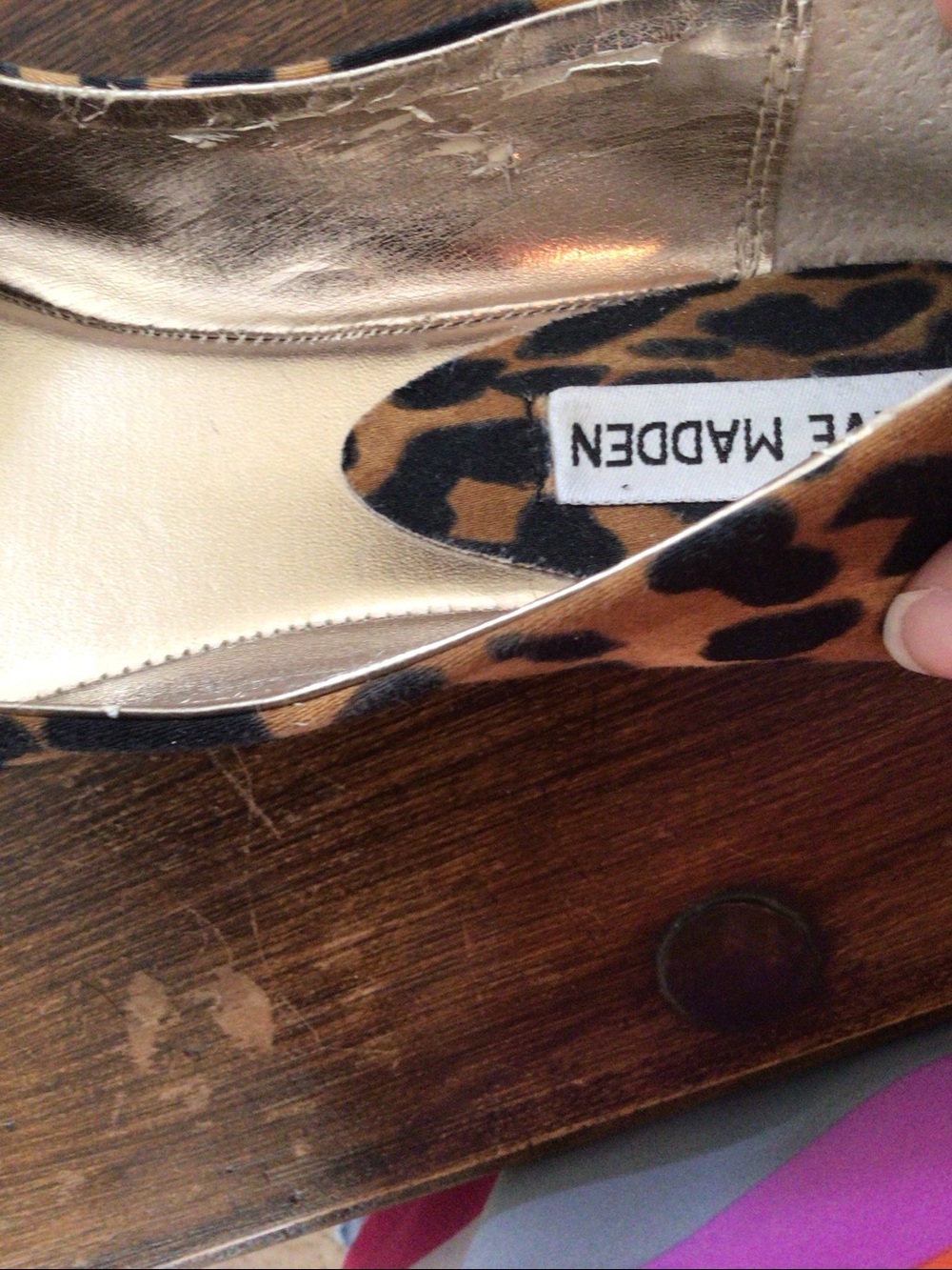 Steve Madden Heaven Leopard print flats - Picture 4 of 5